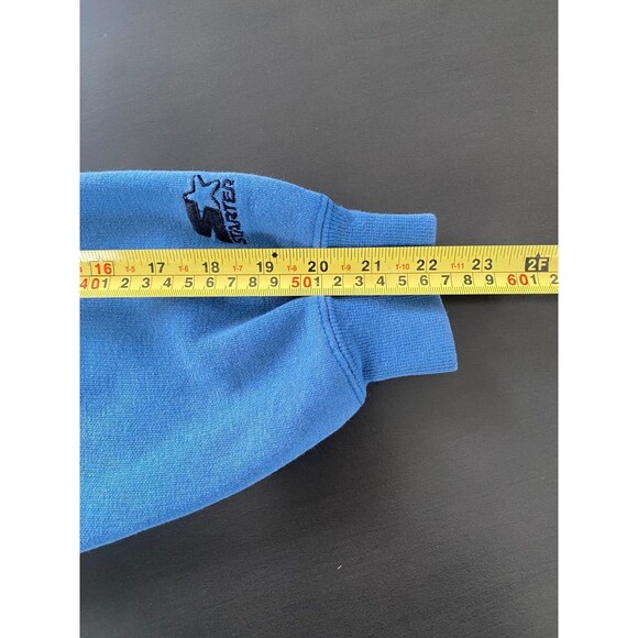 Vintage Starter Men's "Patina Blue" Rare Box Crew Neck Sweatshirt - Size Medium - Picture 5 of 9